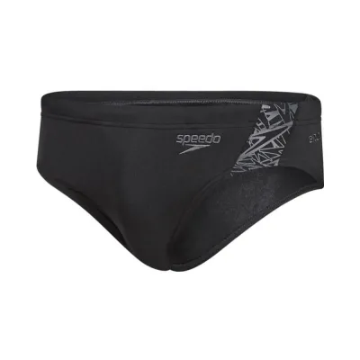 ΑΝΔΡΙΚΟ ΜΑΓΙΟ ΚΟΛΥΜΒΗΤΗΡΙΟΥ SPEEDO BOOM SPLICE 7cm BRIEF black/grey