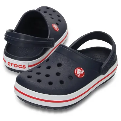 CROCS Παιδικό Σαμπό CROCBAND Clog Kids Navy/Red 207006-485 2