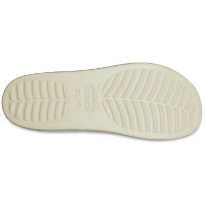 CROCS Πλατφόρμες CLASSIC PLATFORM SLIDE Bone 208180-2Y2 5