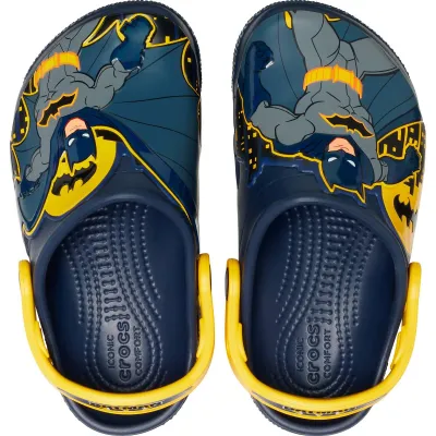 CROCS Παιδικά Σαμπό FUNLAB BATMAN PATCH Clog Kids Navy 207470-410 4