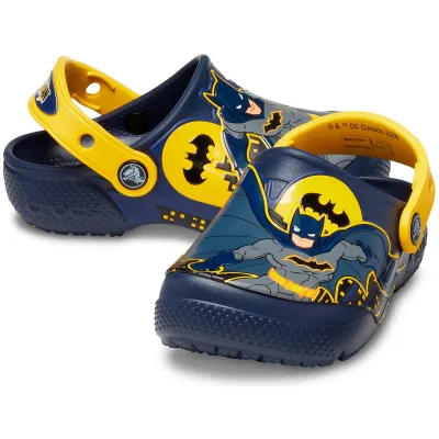 CROCS Παιδικά Σαμπό FUNLAB BATMAN PATCH Clog Kids Navy 207470-410 2