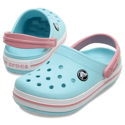 CROCS Παιδικό Σαμπό CROCBAND Clog Kids Ice Blue 207006-4S3 2