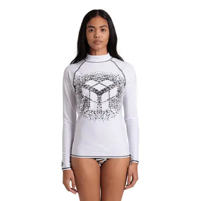 ΜΠΛΟΥΖΑ ΗΛΙOΠΡΟΣΤΑΣΙΑΣ W ARENA UV RASH VEST L/S Graphic Essence White 006289155 1