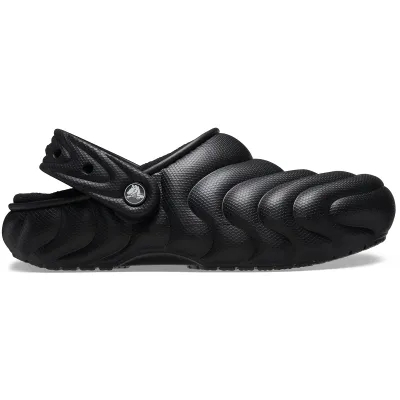 Σαμπό Χειμερινό με Επένδυση Crocs Classic Lined Overpuff Clog Black 210059-001 1